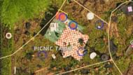 The Picnic Table area contains five Milk Molars in total (Image via Obsidian Entertainment)